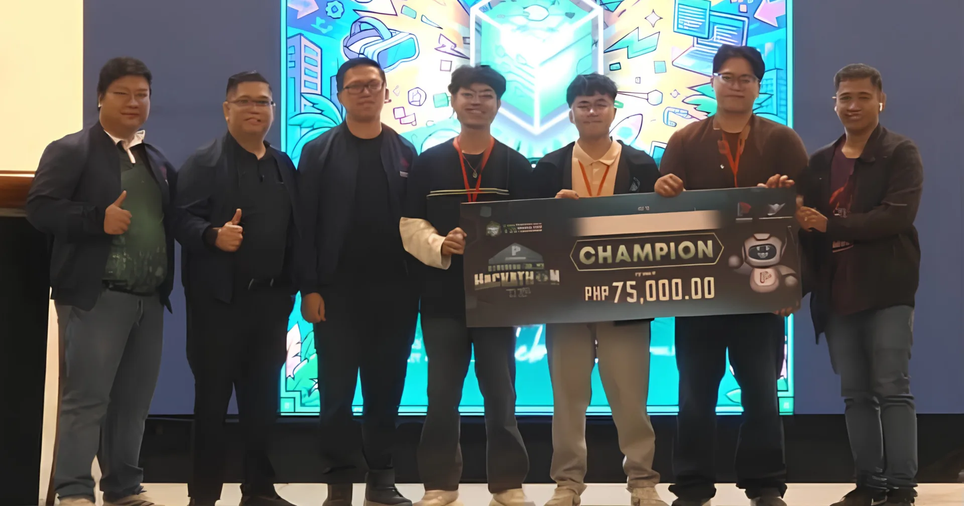 UCLM BSIT students bag ₱75K grand prize in Paytaca CASH 3.0 Hackathon
